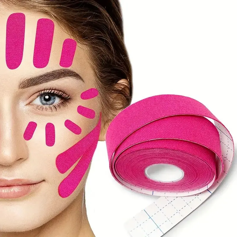 Multifunctional Face and Neck Lift Tape - Facial Skin Patches for Eye, Forehead, Frown, Neck, Lip, and Mouth Care - High Elastic