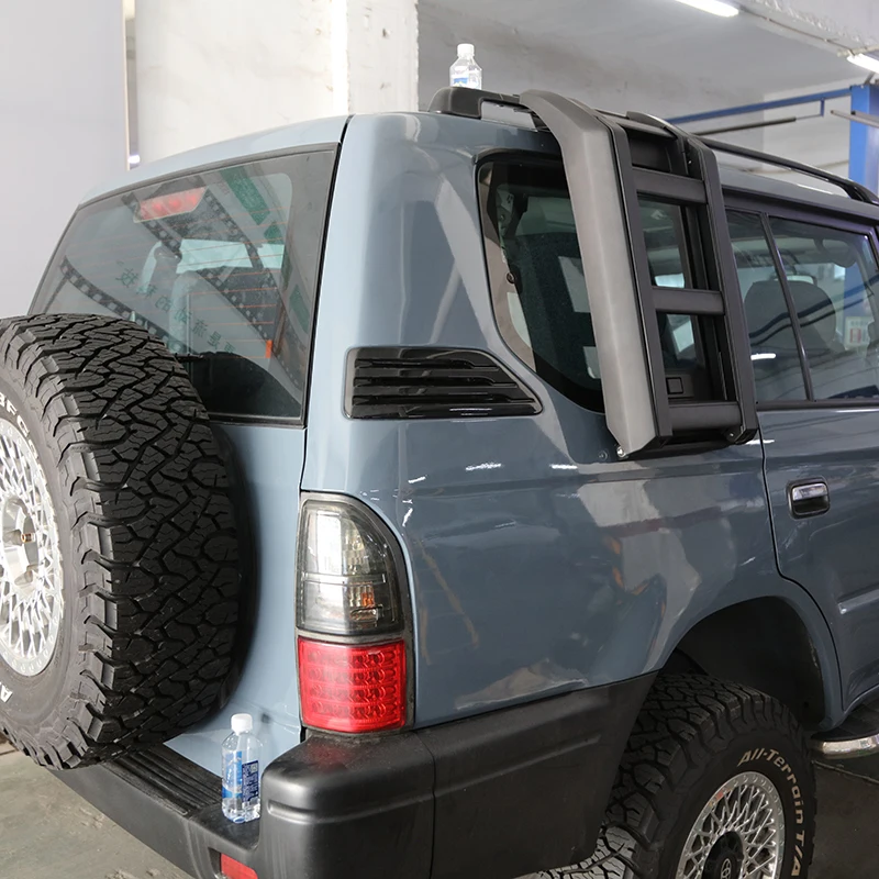 Auto Parts Aluminum Roof Access Ladder Side Steps Fit For LAND CRUISER LC95 PRADO J90/J95 FJ95 1996-2002 view 5