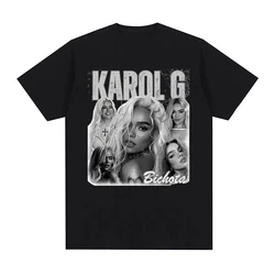 Vintage Karol G Manana Sera Bonito Graphic T Shirt Men Women's Hip Hop Gothic Short Sleeve T-shirts Clothing T-shirt 70921