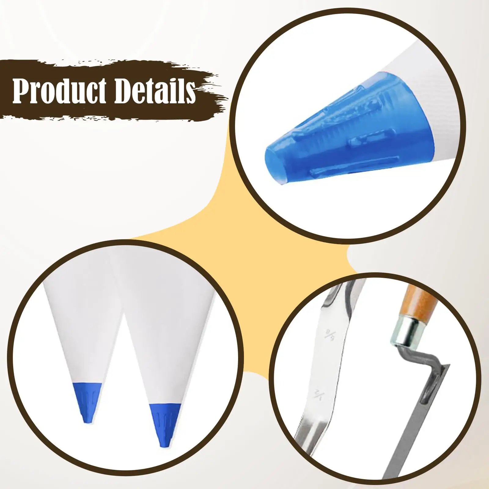 Tile Grout Bag Construction Tool Brick Jointer Tile Grout Masonry Mortar Bag for