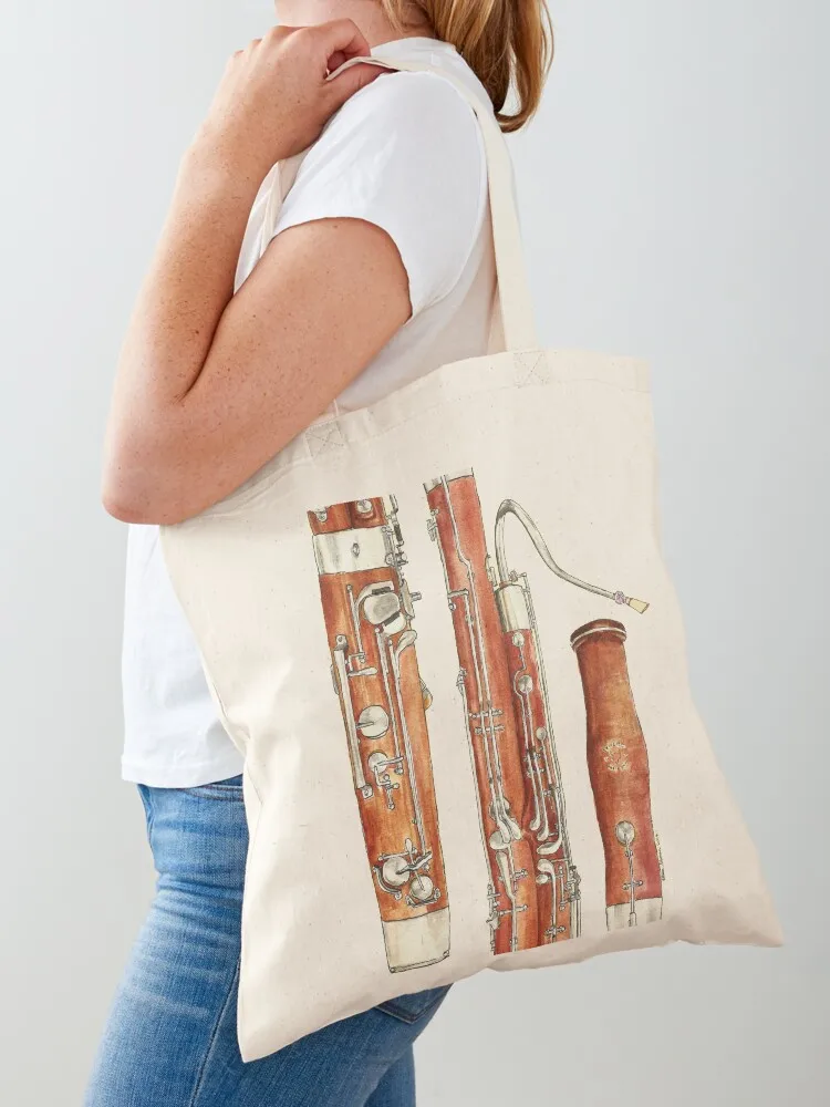 The Bassoon Tote Bag hand bag canvas tote bag Canvas Tote