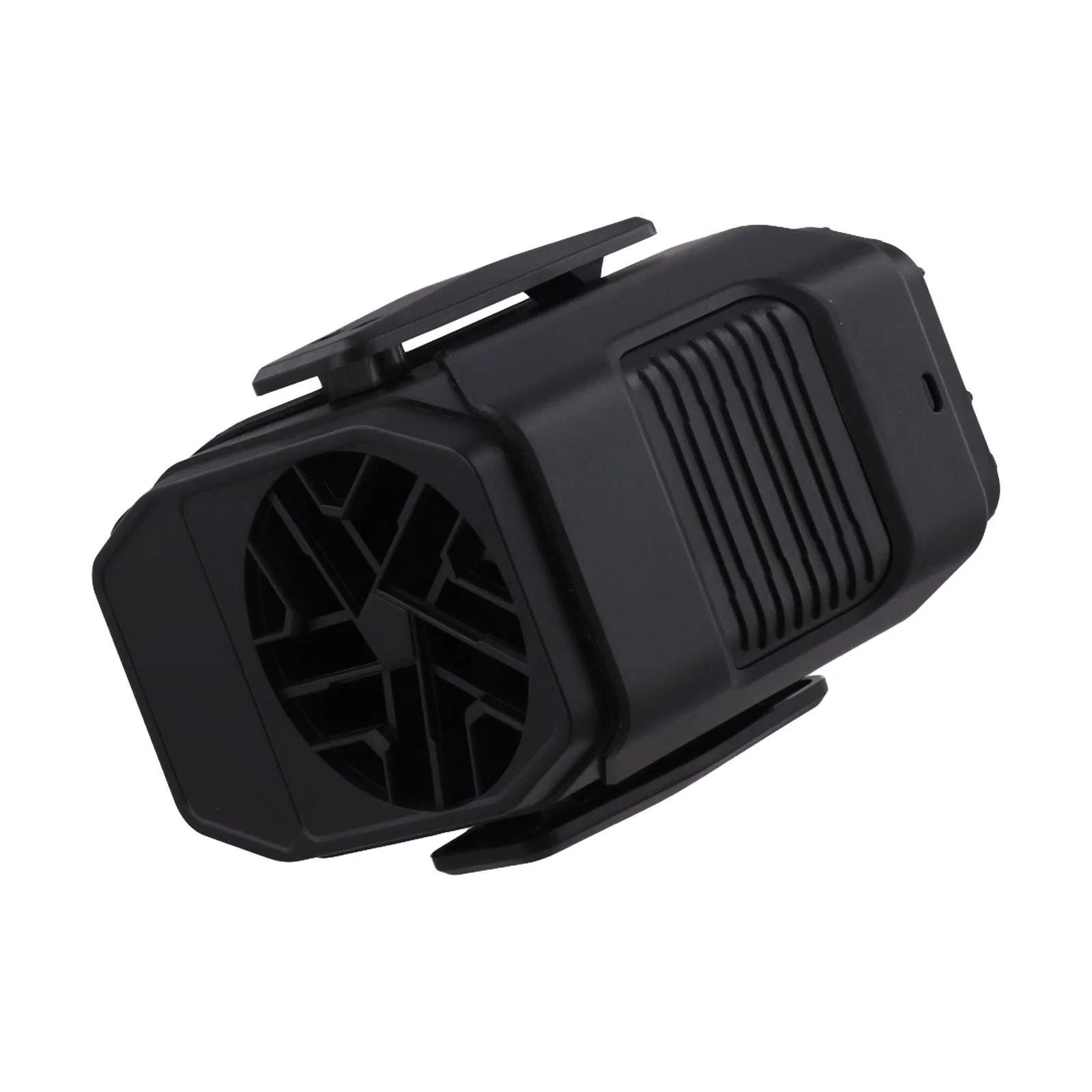 Low-Light Conditions Rechargeable Waist Fan LED Light Fan 100 Speed Waist Fan Battery Green Outdoor Adventure Fan USB Charging