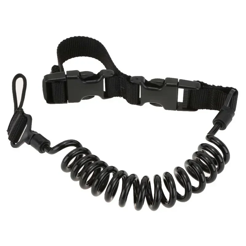 

Outdoor Tactical Lanyard Multi-purpose Spring Lanyard Pistol Secure Lanyard Rifle Sling Strap Shooting Hunting Gun Accessories