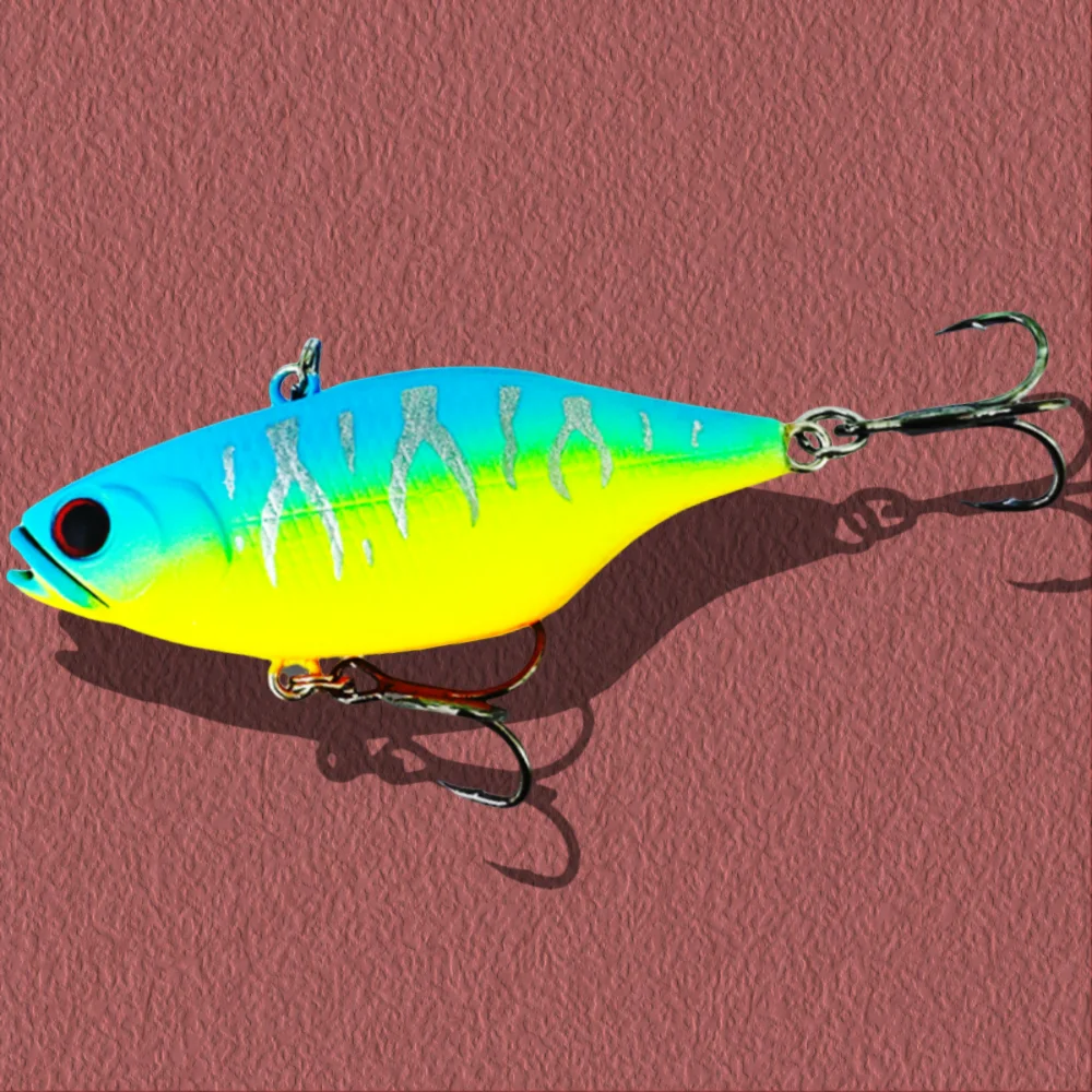 Sinkende Vibration Angelköder 6 cm 12 g künstliche Wobbler Rattlin für Barsch Hecht Swimbait Lipless Wobbler Jackall TN60 Köder