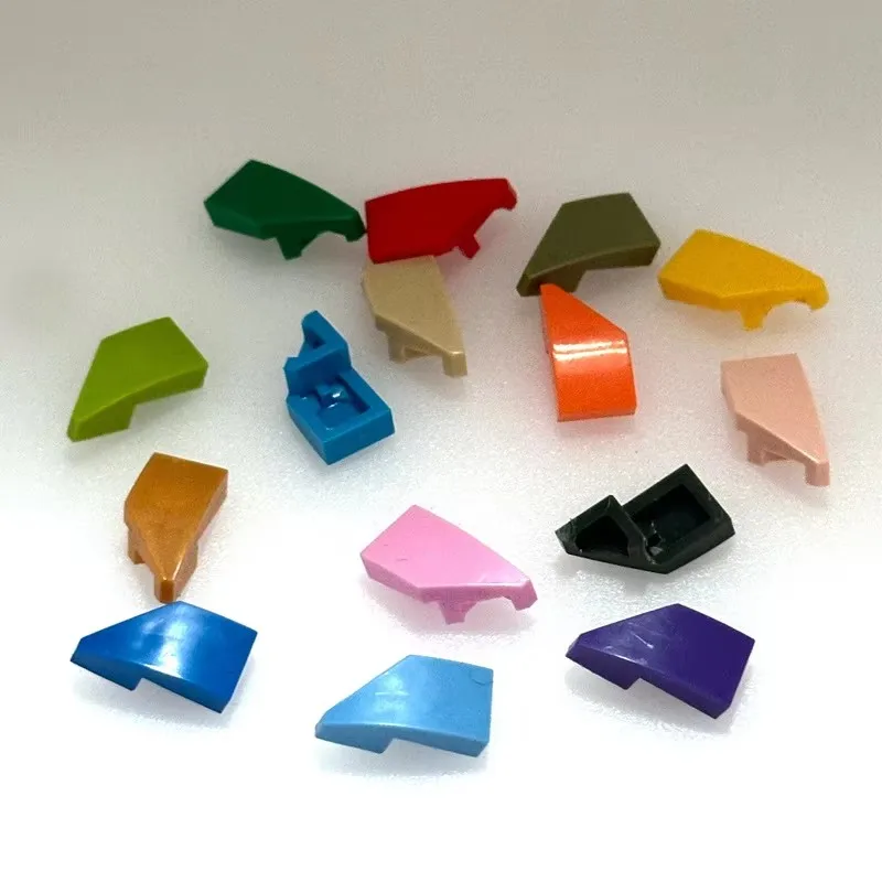 50g/192PCS 29119 Cuneo 2x1 con tacca a perno Blocco destro Colore Moc compatibile con il mattone Assemblaggio giocattolo per bambini fai da te