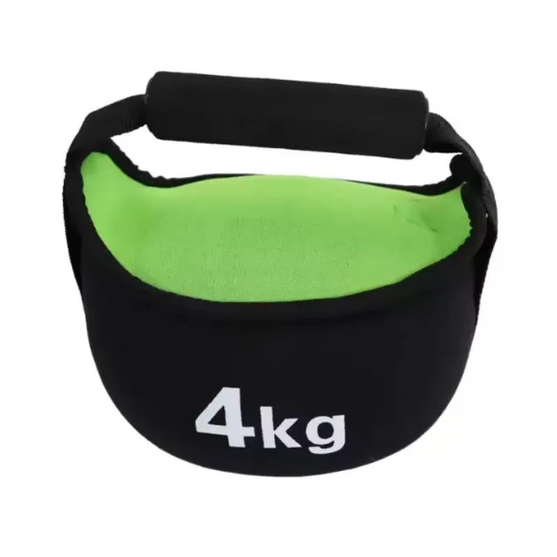 Unisex Fitness Soft Material Portable Weight Lifting Neoprene Handle Sand Kettle Bell Heavy Kettlebell Gym