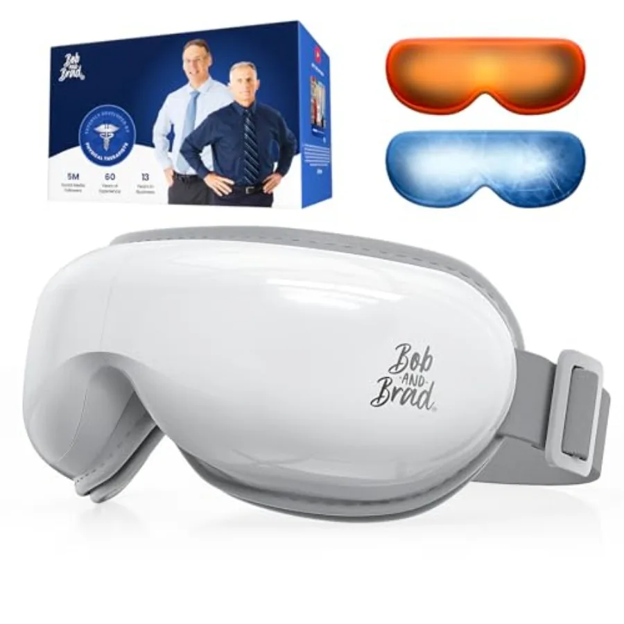 

Массажер для глаз с функцией нагрева и охлаждения EyeOasis 3, совместимый с FSA/HSA, маска-массажер для глаз с подогревом для снятия сухости глаз, мигрени и головной боли