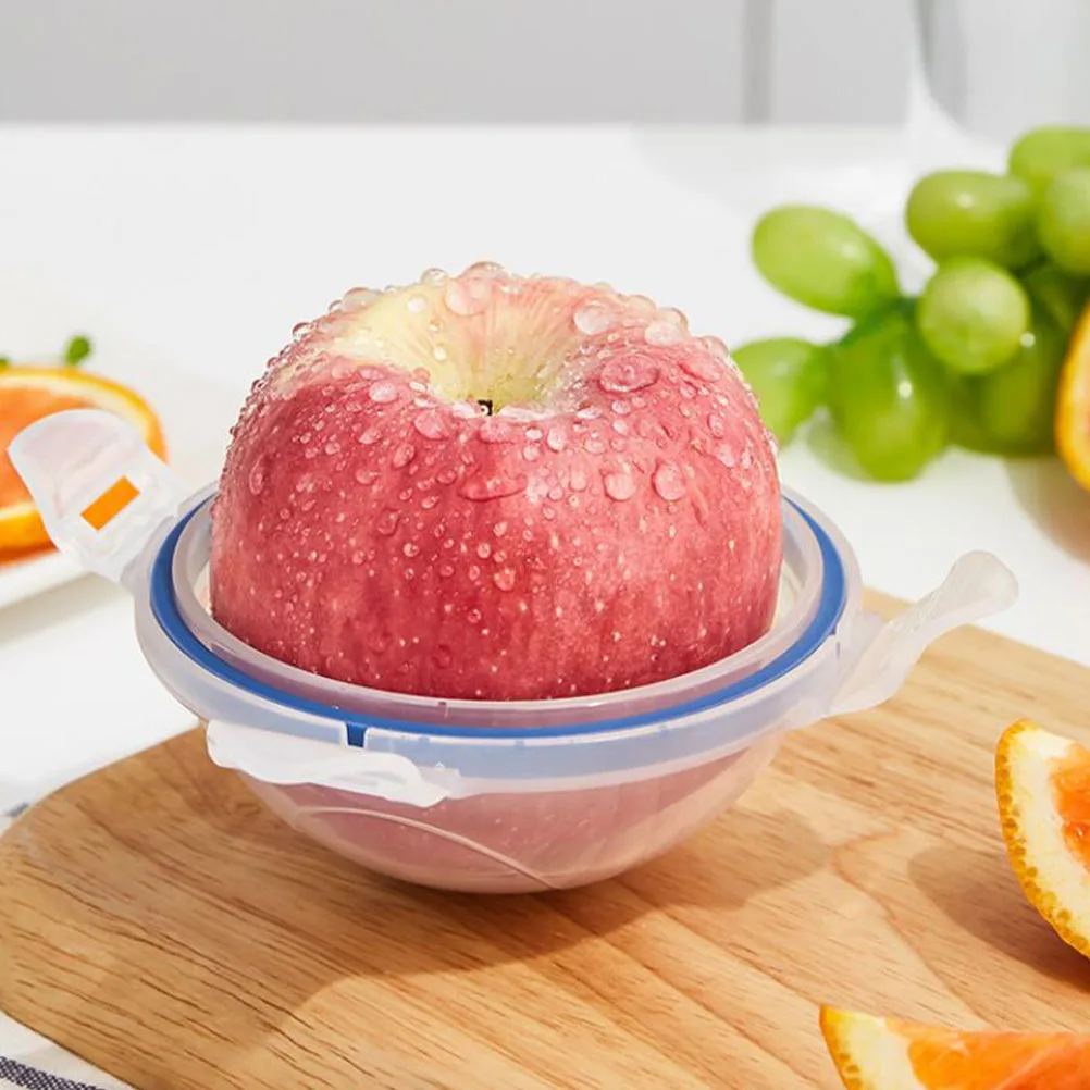 

Plastic Food Container Fruit Preservation Box Portable Crisper Containers Desktop Pp Avocados Sealed Storage Transparent Mini