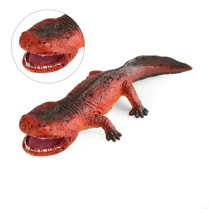 Cretaceous Period Toy Hand Painted Koolasuchus Figurine for Educational Fun P31B