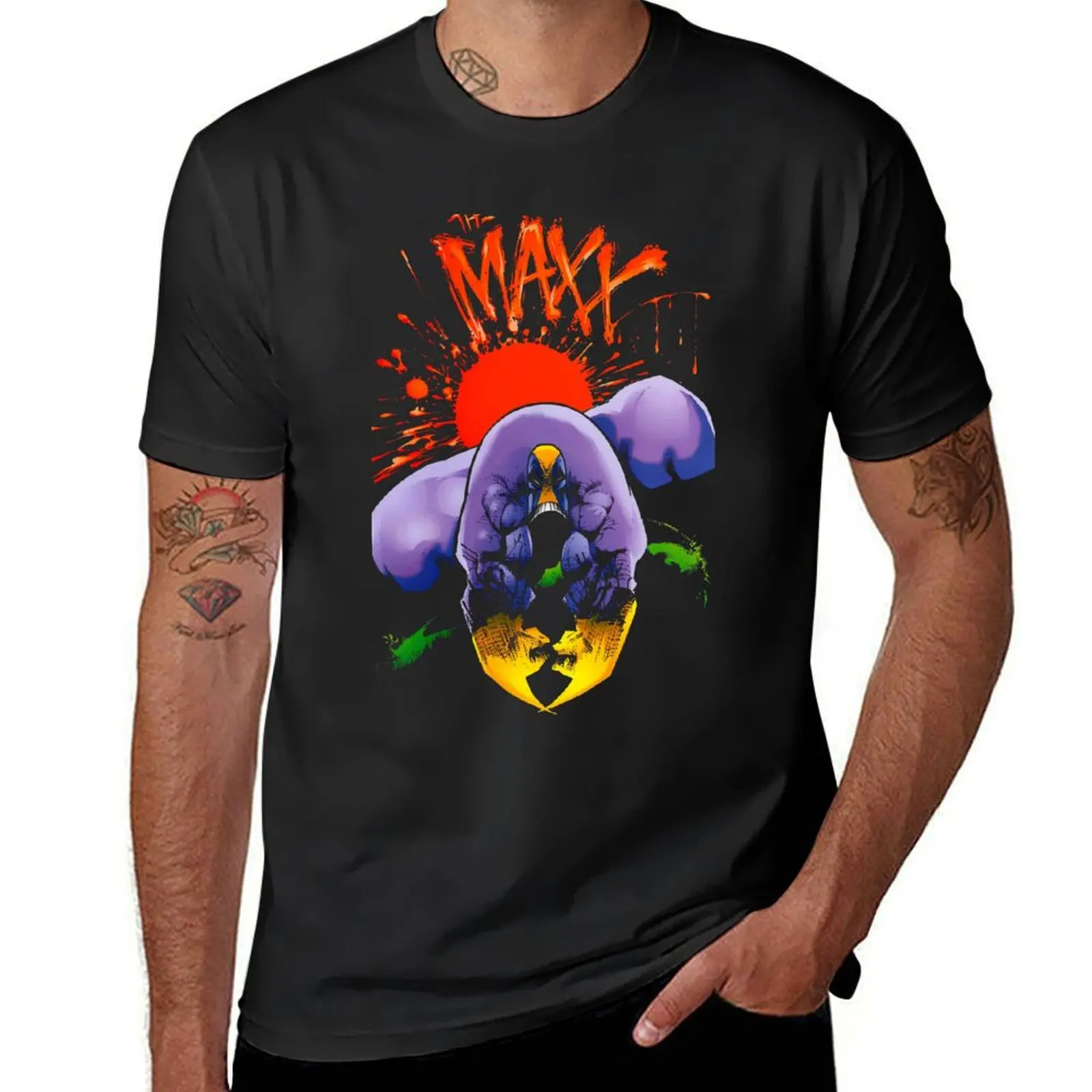 

The Maxx T-Shirt new edition oversizeds blacks plain white t shirts men