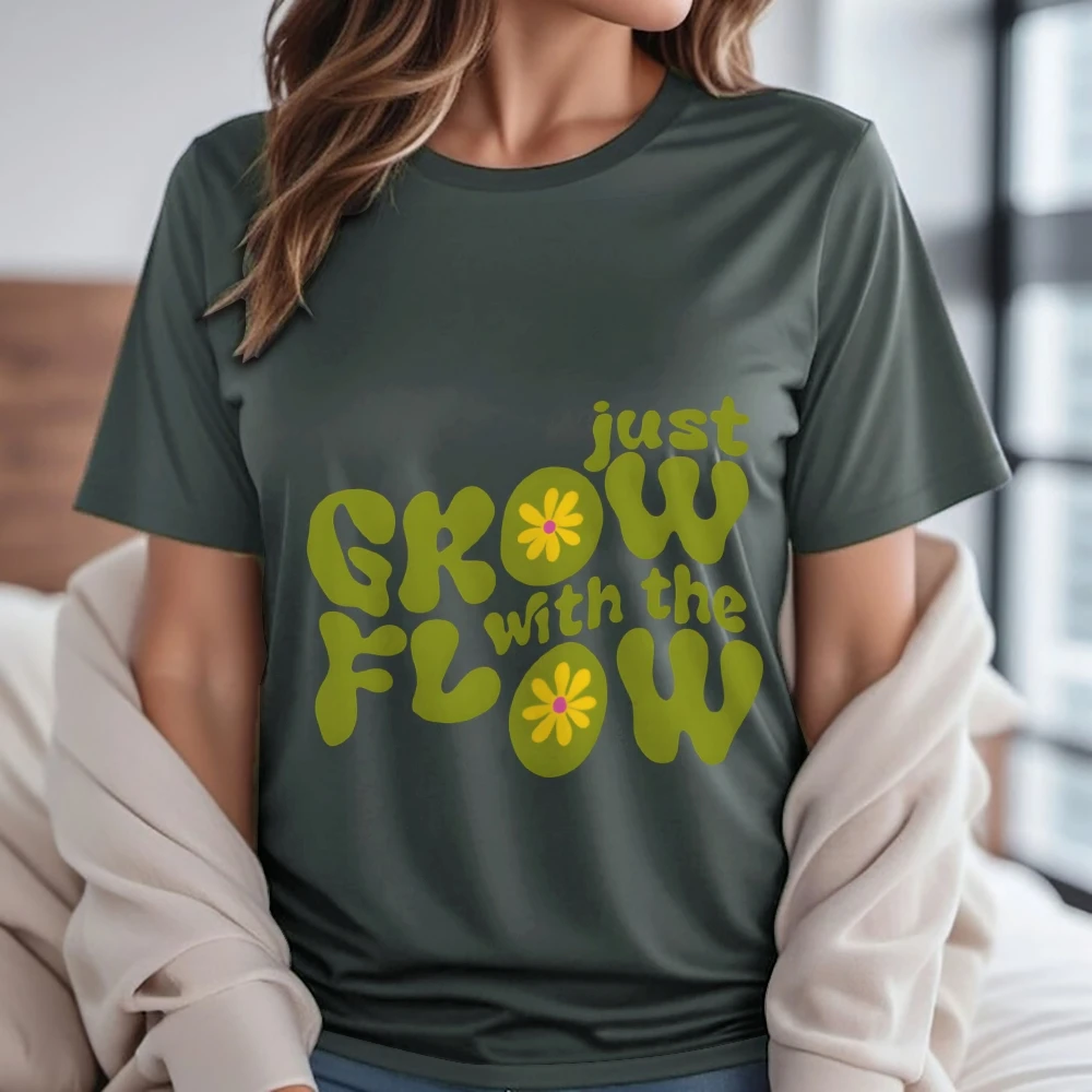 Dames Engelse Daisy Y2k T-shirt 2025 - Vintage print katoenen top, hoge kwaliteit zomer dameskleding oversized Y2k Tee