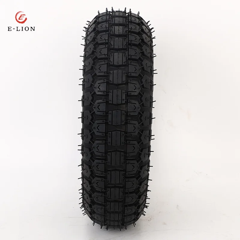 4.10/3.50-6 Scooter Tires 6 Inch Lawn Mower/Snow and Mud Tyre Mobility Tire Without Inner Tuber