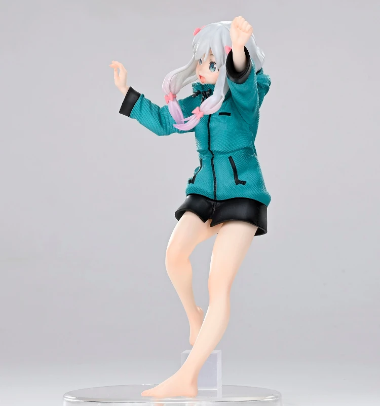 TAITO-figura de acción de PVC de 20cm, modelo de juguete, Eromanga, Sensei, Sagiri, Izumi, regalo de colección