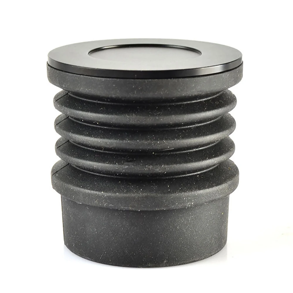 Smerigliatrice premere e soffiare per pulire la polvere rimanente del disco abrasivo piccolo contenitore per chicchi macinacaffè presa in polvere