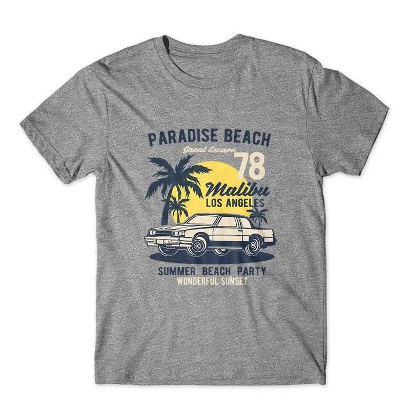 

Футболка Paradise Beach, 100% хлопок, новинка премиум-класса