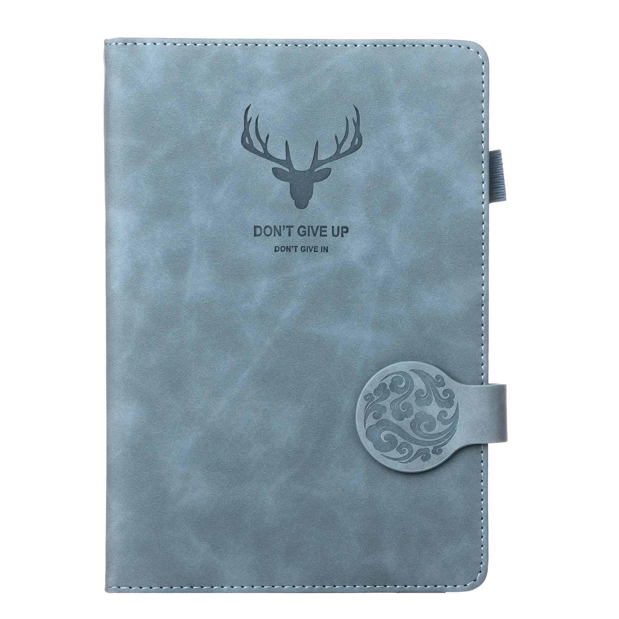 Factory Production Custom Debossed Logo A5 Customizable Sublimation Notebook With Magnetic Closure Hardcover Pu Leather Planner