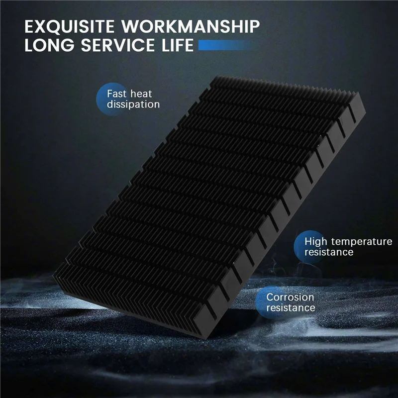 6X لتقوم بها بنفسك مشعاع ألومنيوم لبطاقة الرسومات RTX 3080 3090 المؤخر VRAM ، MOD GPU اللوحة الخلفية 150X90x15mm-A74Z #3