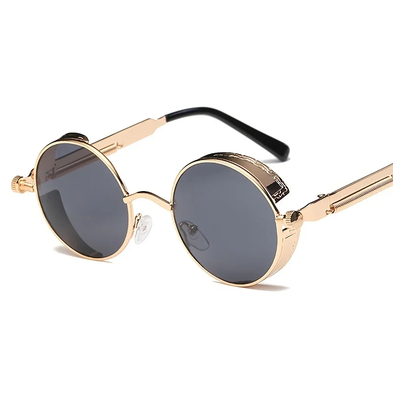 

Fashion Women's Men's Metal Glasses - Men's and Women's Same Versatile Mini Trend One-piece Glasses Decorative Glassesddd