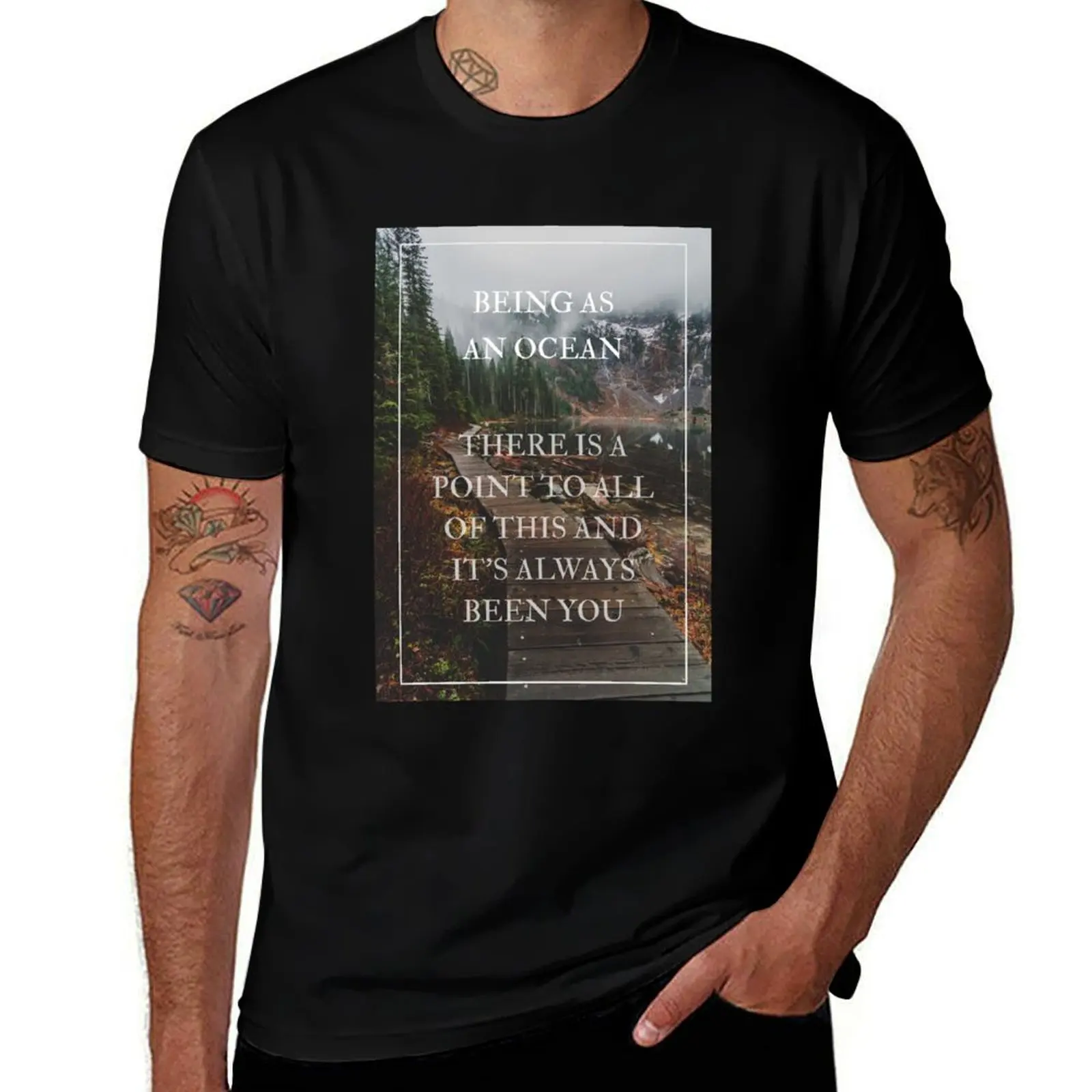 

Being As An Ocean T-Shirt summer shirt vintage clothes tshirts personalised compression shirt men
