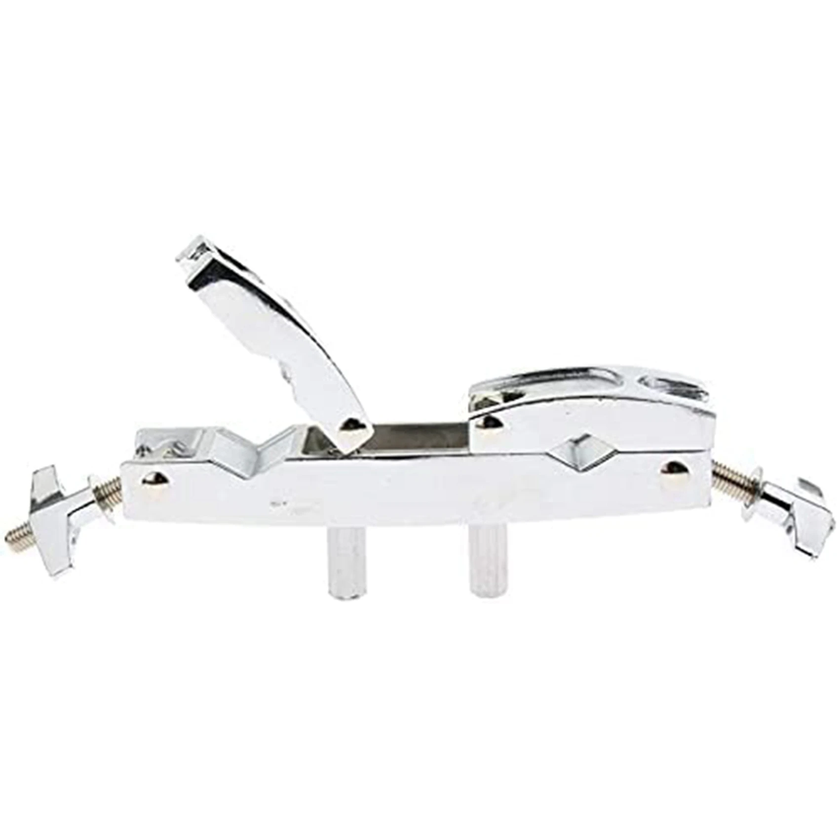 

Dropship-2X Drum Clamp 2 Hole Silver Multi Clamp Cymbal Stand Mount Holder For Drums Cymbals Musical Parts Cowbell Accessory