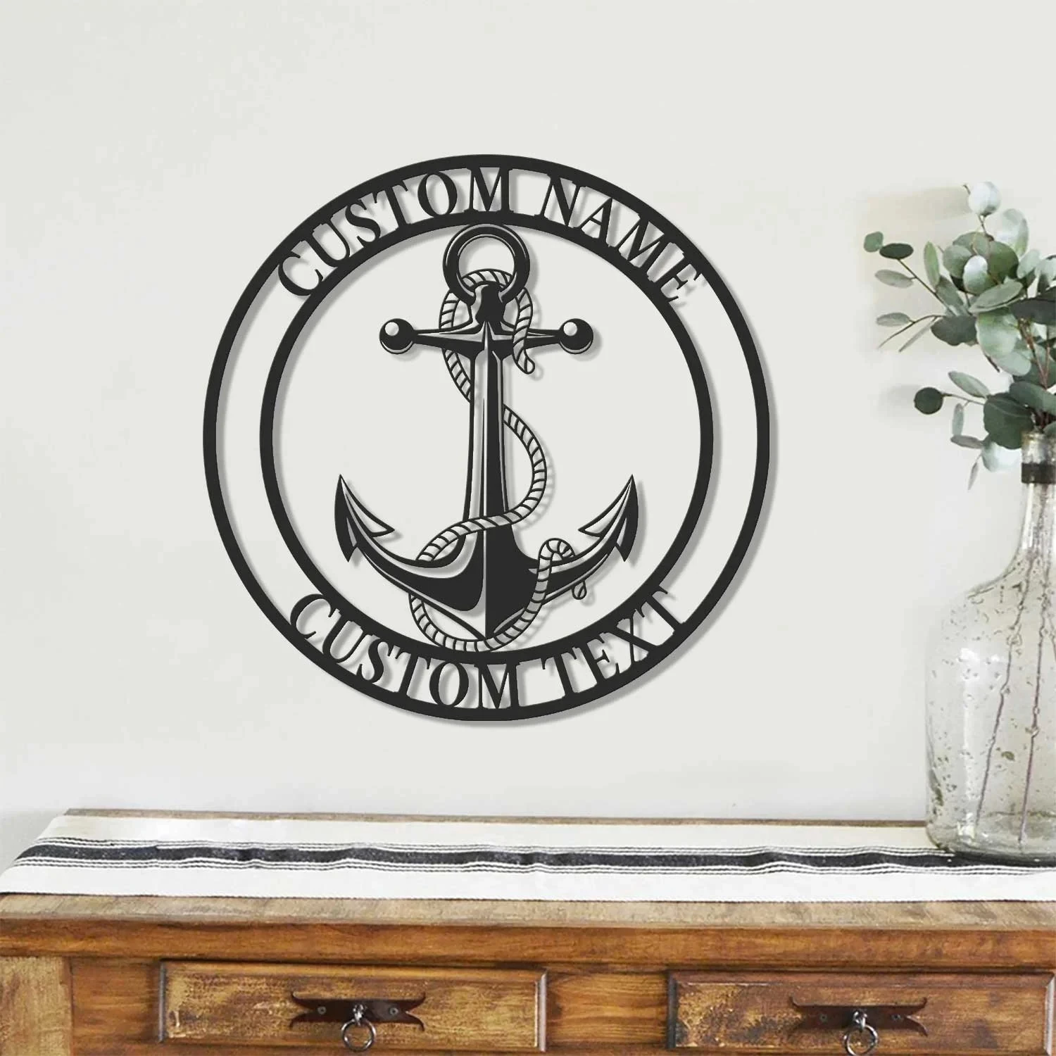 

Custom Anchor Metal Sign Anchor Name Sign Anchor Sign Metal Metal Anchor Sign Anchor Wall Decor Metal Family Name Sign