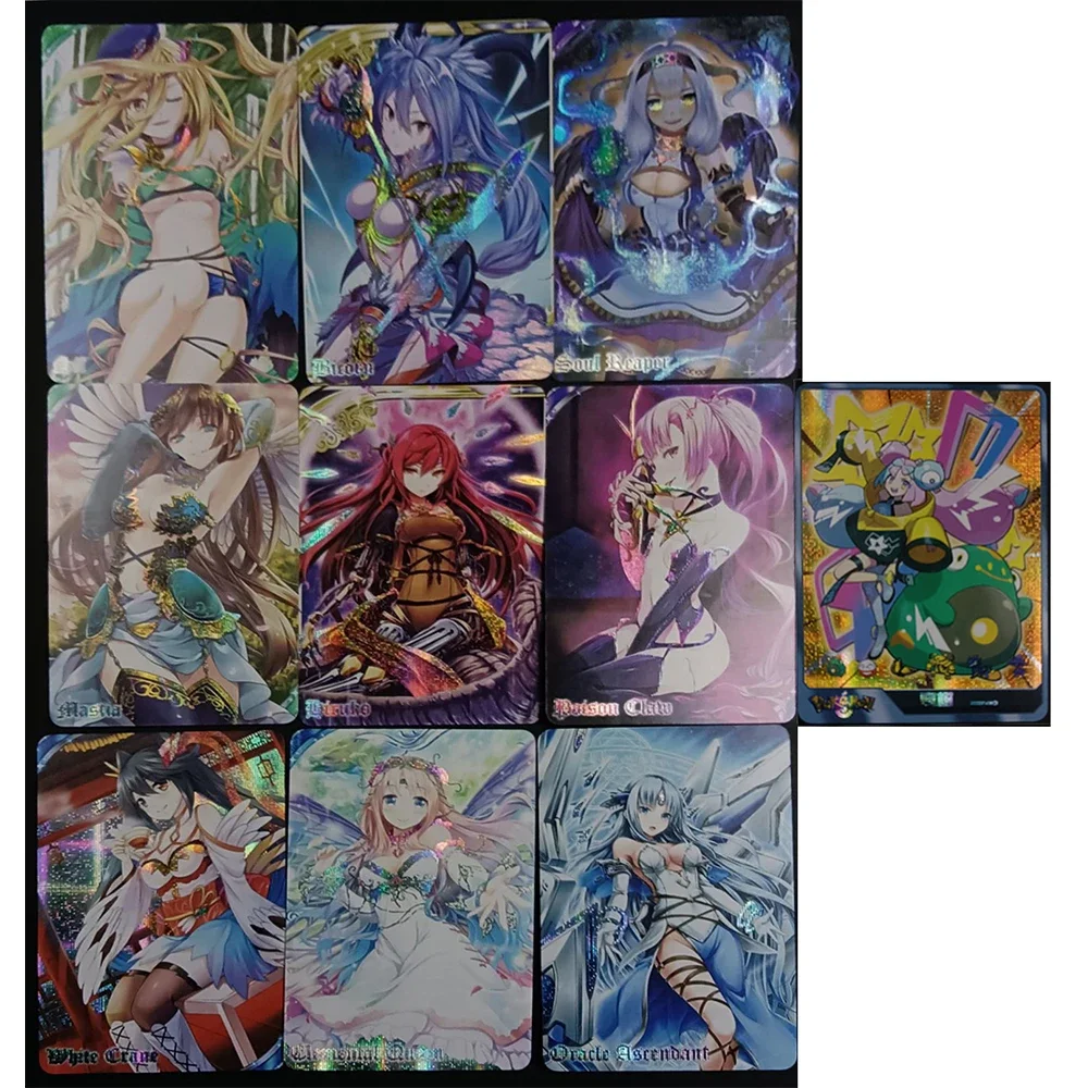 9PC/Set Anime Wife Card DIY ACG Kitagawa Marin Mai Shiranui Iono Boy Games Toys Christmas Birthday Gift Collectible Card