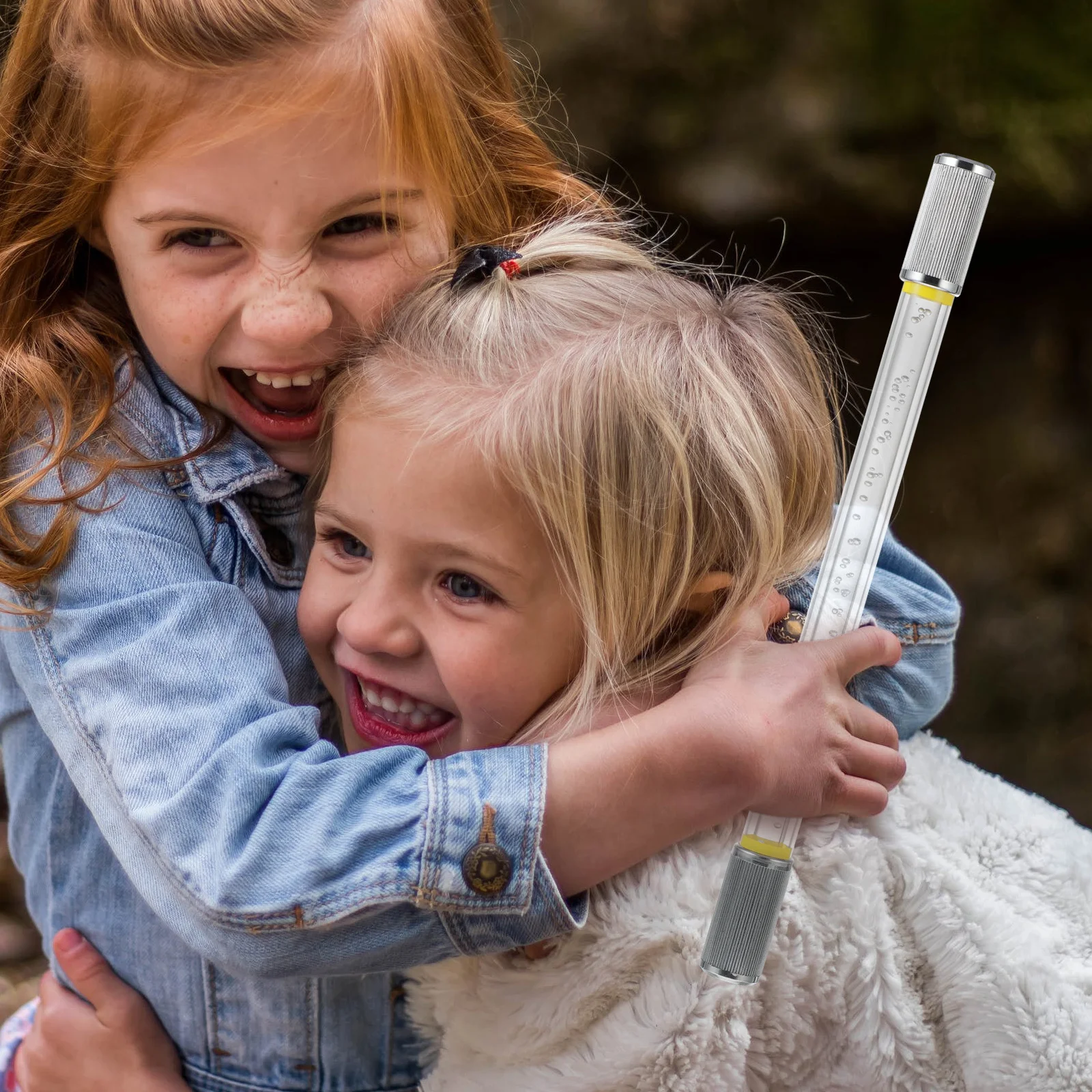 1 conjunto de barra condutora de corpo humano, luz colorida, kit de haste de experimento científico para crianças, exploração científica educacional