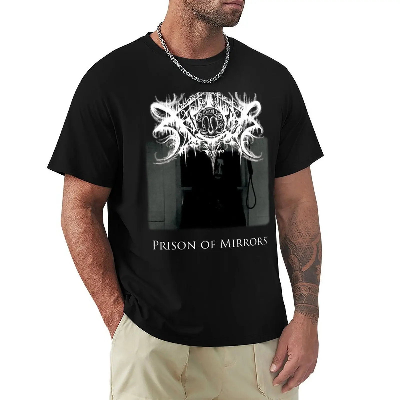 

Xasthur - Prison of Mirrors - Black Metal T-Shirt quick drying shirts graphic tee shirts graphic shirts graphic tee men