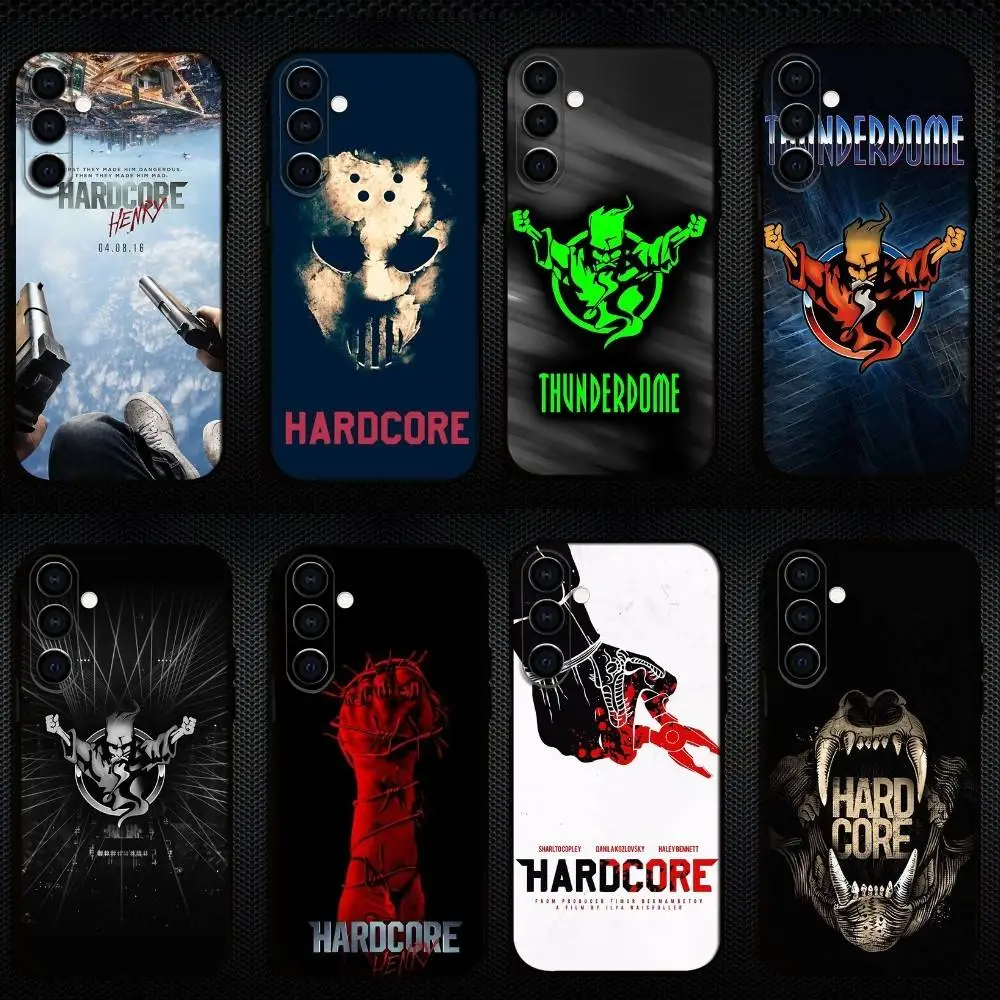 

Movie H-Henry H-Hardcore Phone Case For Samsung Galaxy A73,A72,A71,A70,A53,A52,A51,Others Soft Black Cover