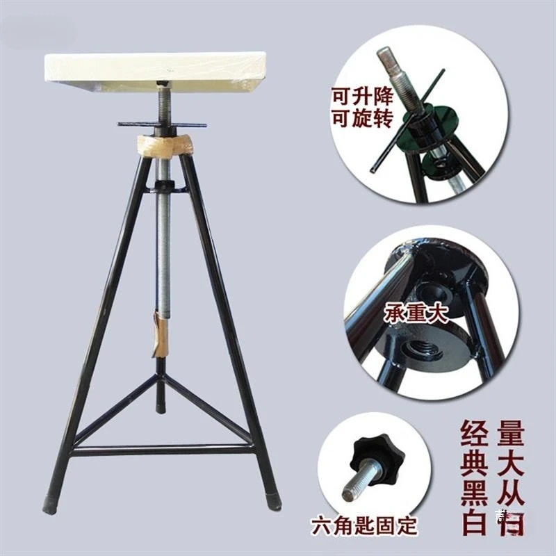 Pottery Lifting and Turning Table Plastic Turntable, Rotatable Plastic Table Clay-plastic Turntable for Human Frame