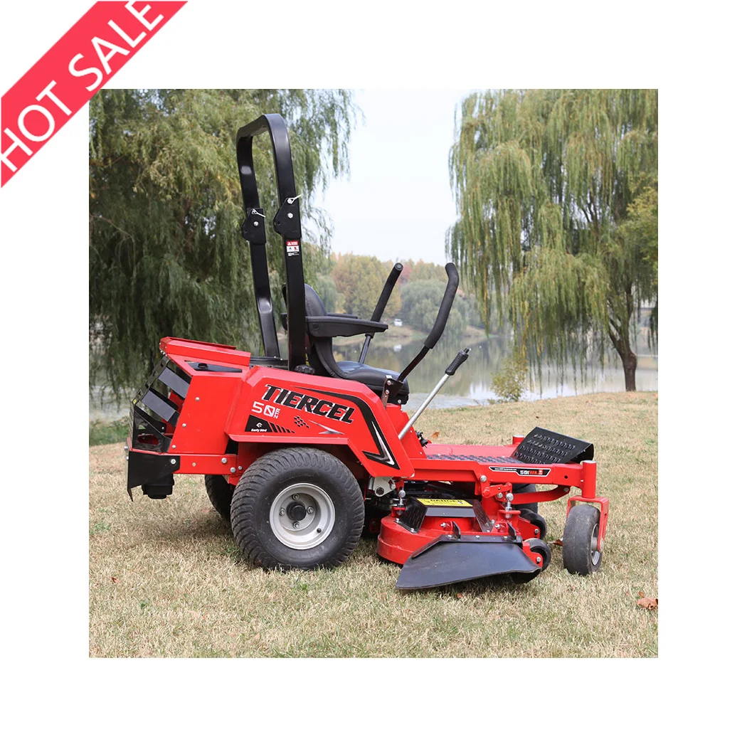 Industrial ZTR Zero Turn Mower, 50inch Riding Lawn Mower, Dual Gas & Power Supply, Stepless Variable Speed, Custom OEM ODM