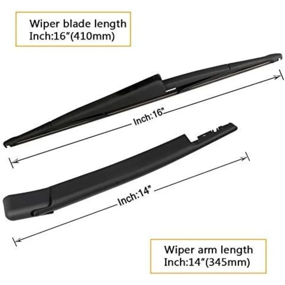 شفرة ممسحة زجاج أمامي لمجموعة الذراع الخلفية فورد إكسبيديشن لينكولن نافيجيتور 2009-2016 9L1Z17526A #2