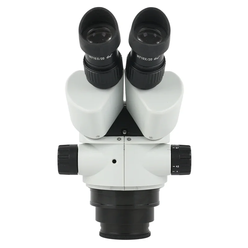 Imagem -04 - Microscópio Binocular Estéreo de Laboratório com Suporte de Metal de Tamanho Grande com Zoom 35x-90x Mais Lente Objetiva Auxiliar 05x 2x 07x 1x para Solda Pcb