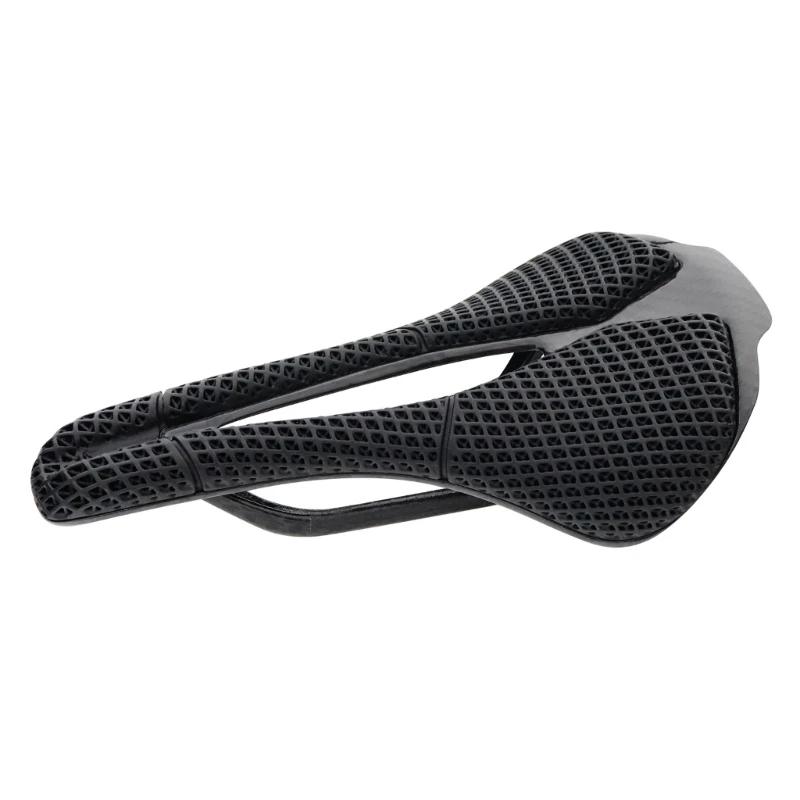 YY 3D Print Carbon Fibers Bikes Cushions Seat Bikes Saddle Man Women Bikes Seat Comfortable Cyclings Cushions