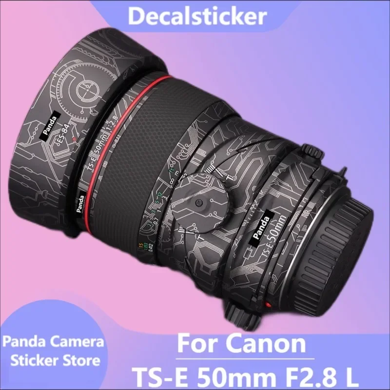 

TS-E50 For Canon TS-E 50mm F2.8 L Macro Decal Skin Vinyl Wrap Film Camera Lens Body Protective Sticker Coat TS E50 50 2.8 F/2.8