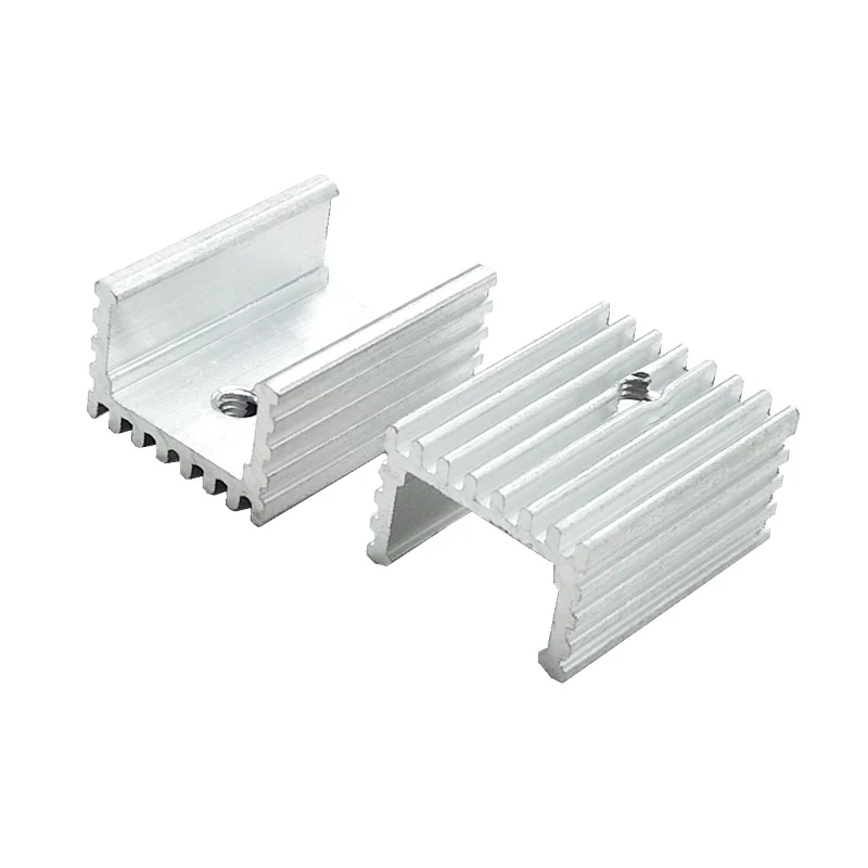 10pcs  Heat Sink Transistor Radiator TO220 Cooler Cooling 20*15*10MM