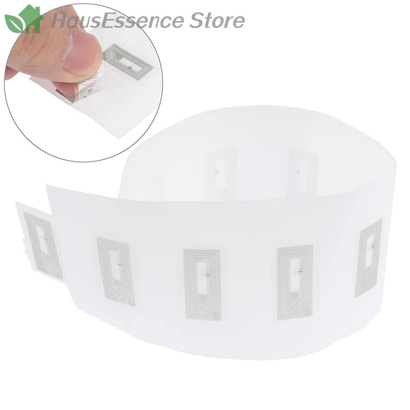 ※Premium 10/100Pcs NFC Chip Ntag213 Sticker Wet Inlay 2*1cm 13.56MHz RFID NTAG213 Label Tag for Daily Use with Stable Pe