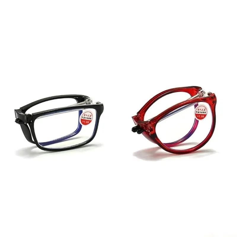 31BF Square Reading Glasses Classical Rectangular Frame For Elderly Men And Women