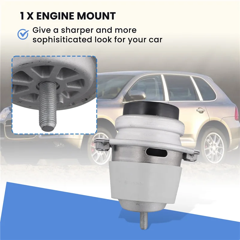 HOT-Автомобильная опора двигателя для Porsche Cayenne 92A 4,8 левая 94837504903, автомобильная опора двигателя для Porsche Cayenne 92A 4,8 л