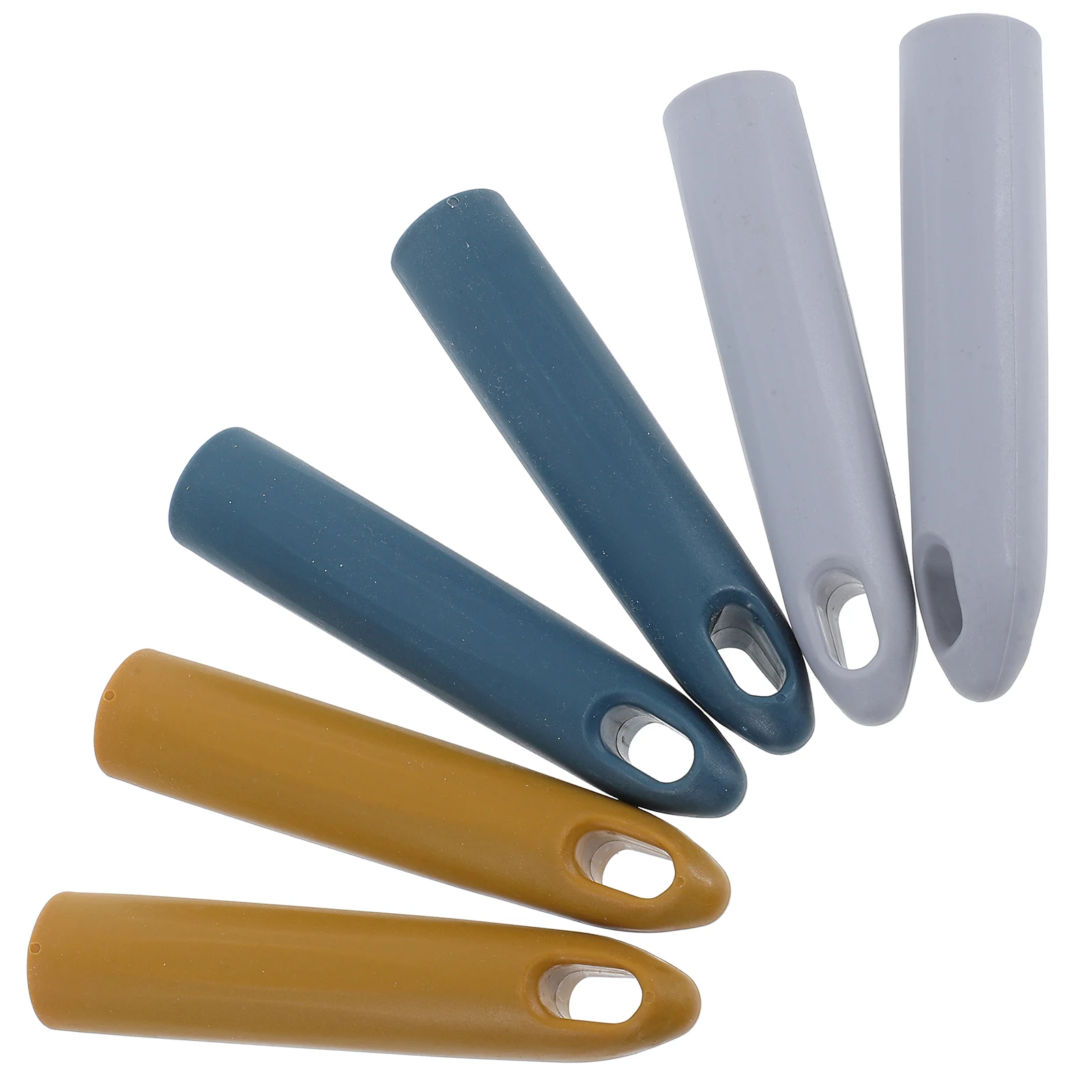 

6pcs Sleeve Broom Replacement Grip Reaching Pole Handle 22Mm Antislip Ergonomic Easy Installation Cleaning Accessories For