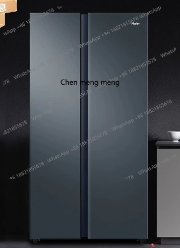 

616л двухдверный холодильник большой емкости, бытовой первоклассный холодильник с преобразованием частоты, воздушное охлаждение