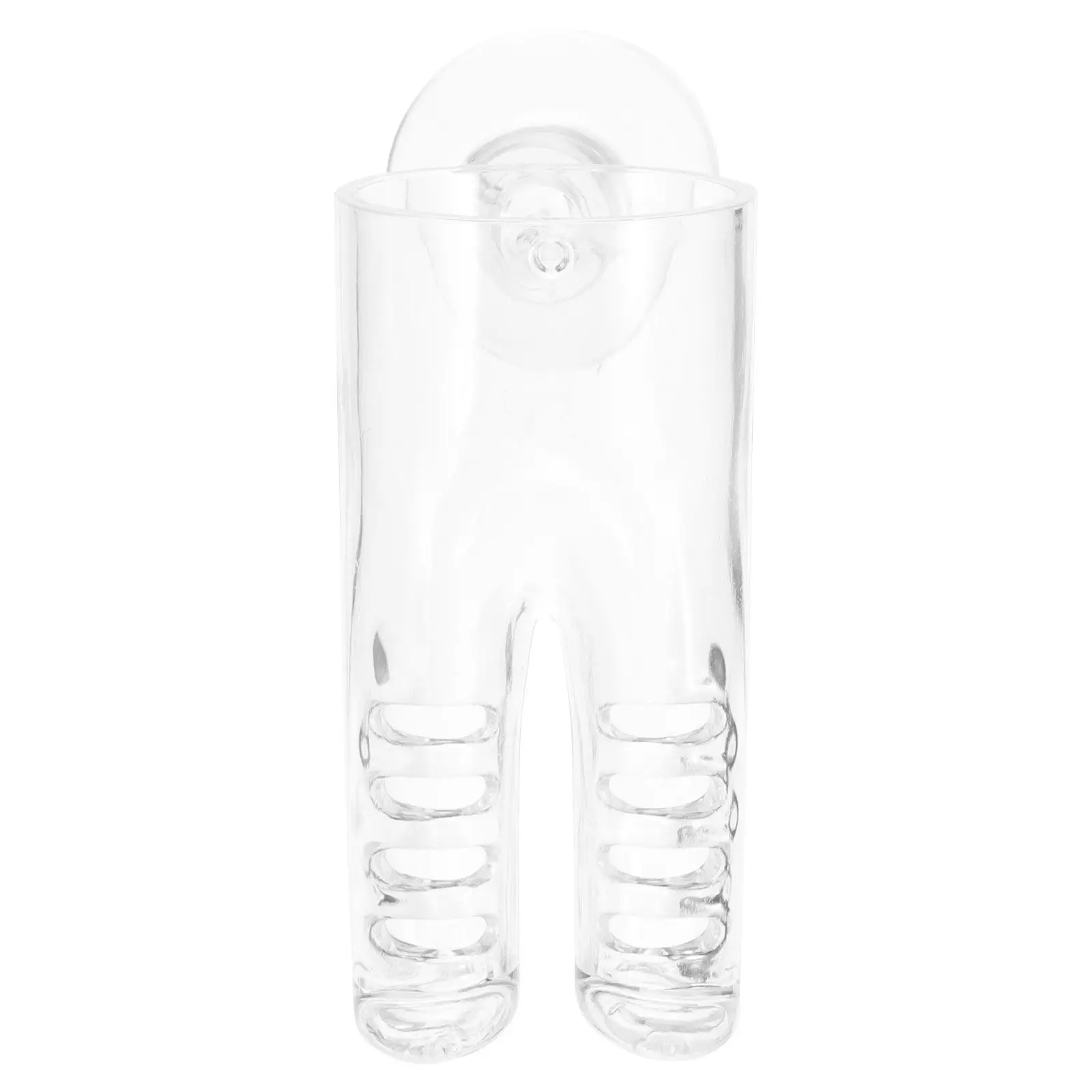 Acrylic Pants-Form Shrimp Feeder Aquarium Fish Feeder Clear Feeding Tool Worm Prevention Device Shrimp Feeding Dish Tank
