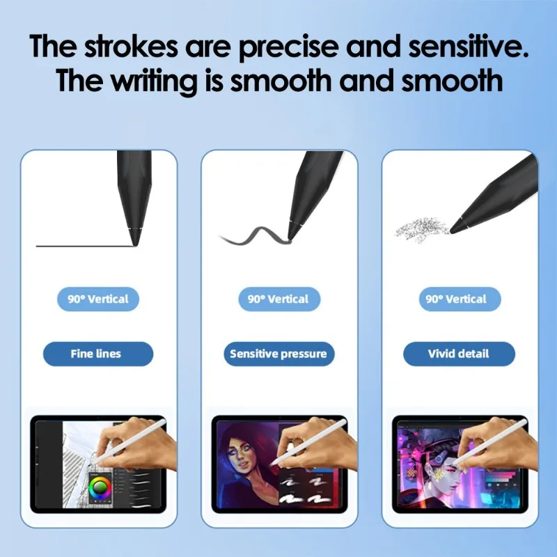 Pen Tips for OPPO Pencil 2/Pro Replacement Pencil Nib Wear Resistance Touch Stylus Pen Refill for OPPO Pencil 2 Pro Accessory