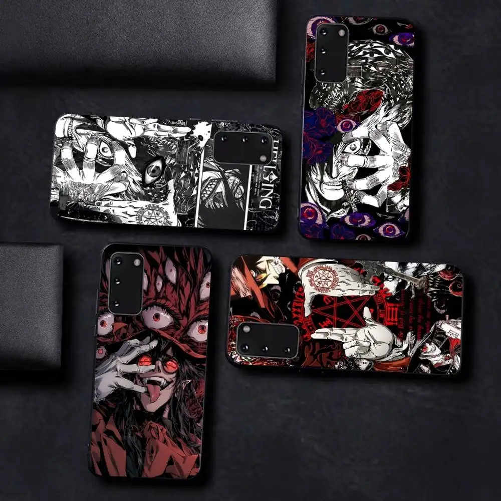 Чехол для телефона Alucard Hellsing Anime для Samsung S 24 Fe 25 Ultra Plus 20 Lite 21 30 22 23 24 22 Ultra 5G Fundas
