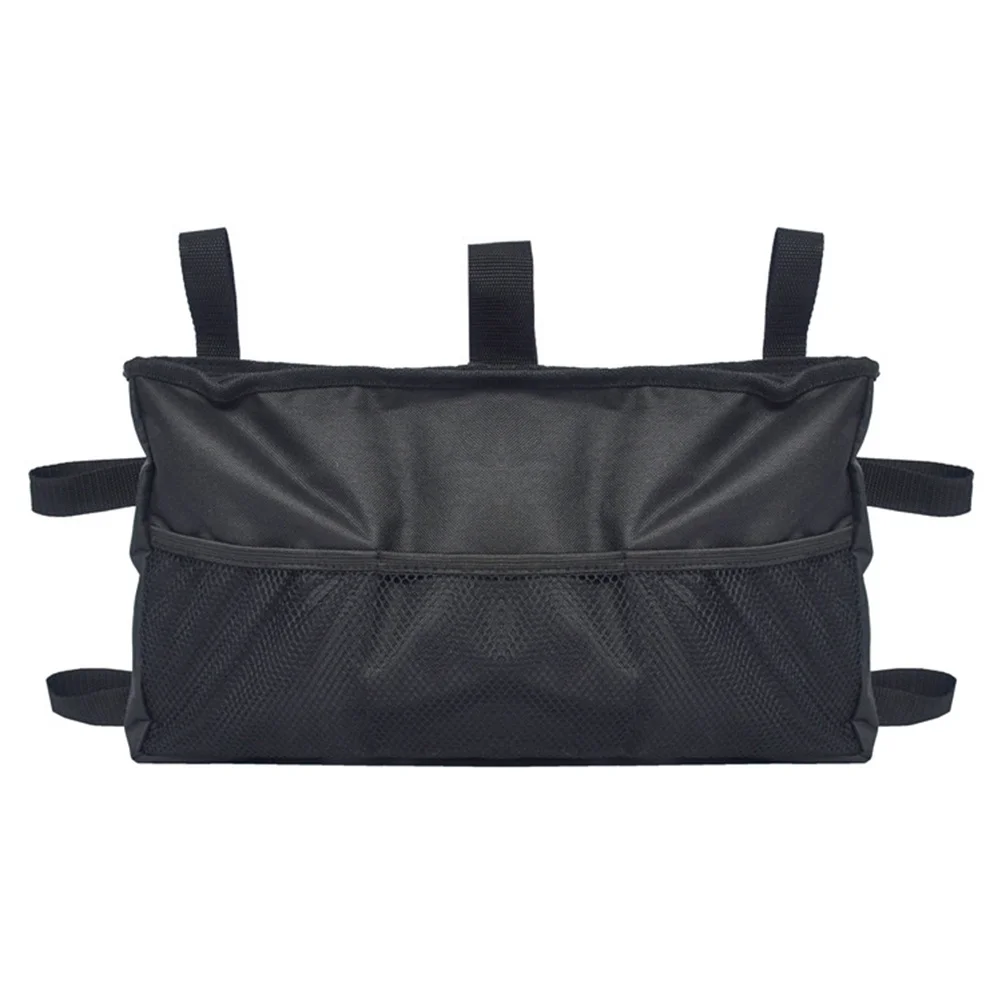 1 قطعة حقيبة التخزين كرسي متحرك سعة كبيرة مقاوم للماء للدراجات البخارية الكهربائية مشوا عربات الأطفال كيس معلق الرعاية الصحية دائم