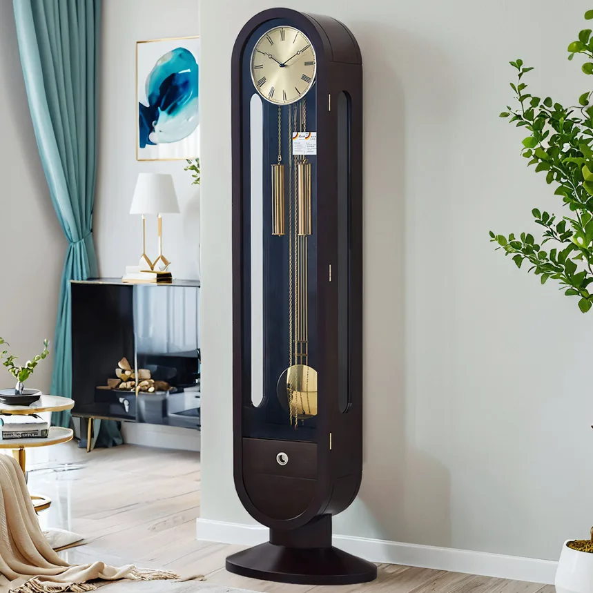 Helmler movement, floor clock living room, stand clock antique mechanical clock 118