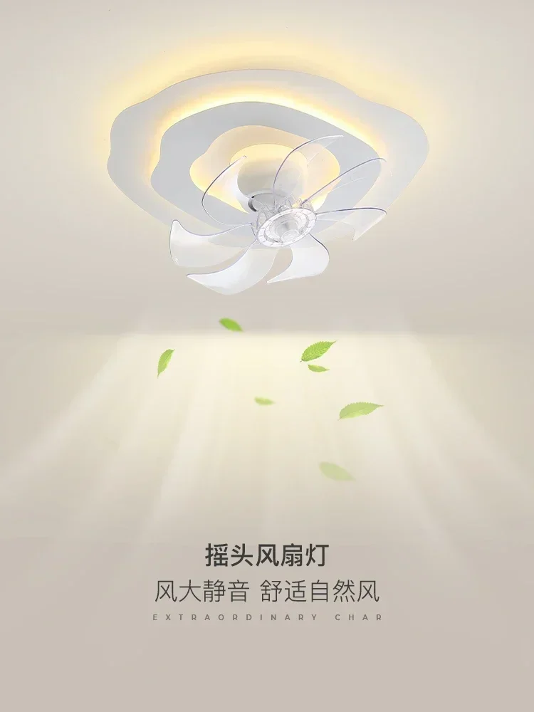 

Настенный Вентилятор для спальни, тихий встроенный потолочный светильник в скандинавском минималистическом стиле, с вращающейся головкой, 220 В