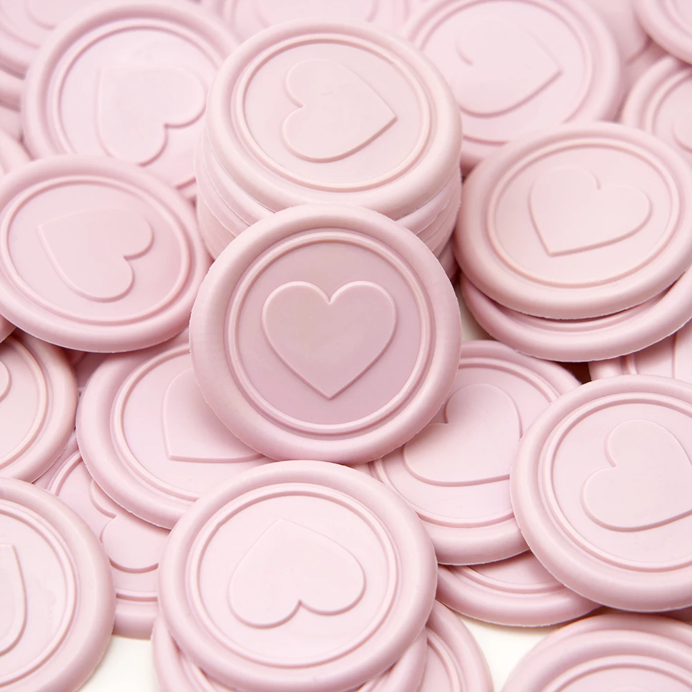 30Pcs Heart-Shaped …