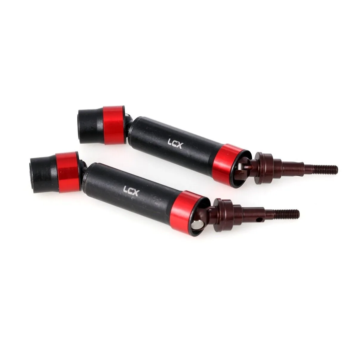 LCX Racing 1/10 RC Truck Hard Steel Universal Rear Slider Driveshaft CVD Upgrades Parts Accessories for Arrma Fury 2WD 223S