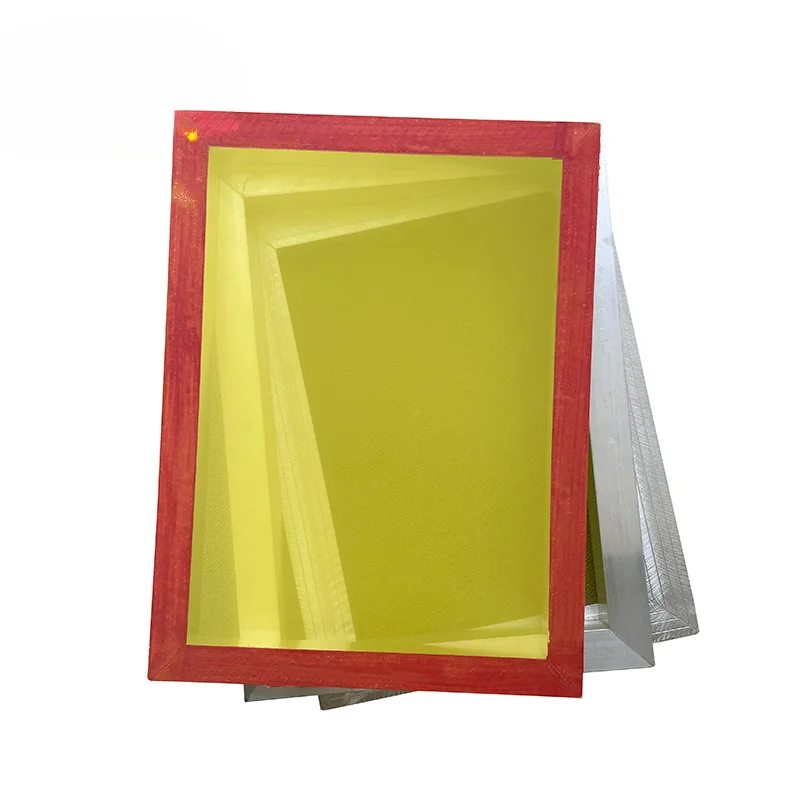 for screen printing accessories high tension 18*20 aluminum silk screen printing frame with mesh silk screen print frame